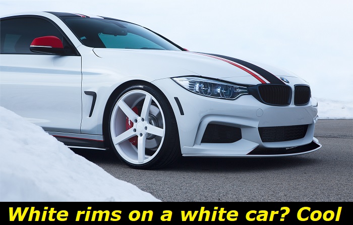 White Wheels On White Car Some Style Rules You Should Know